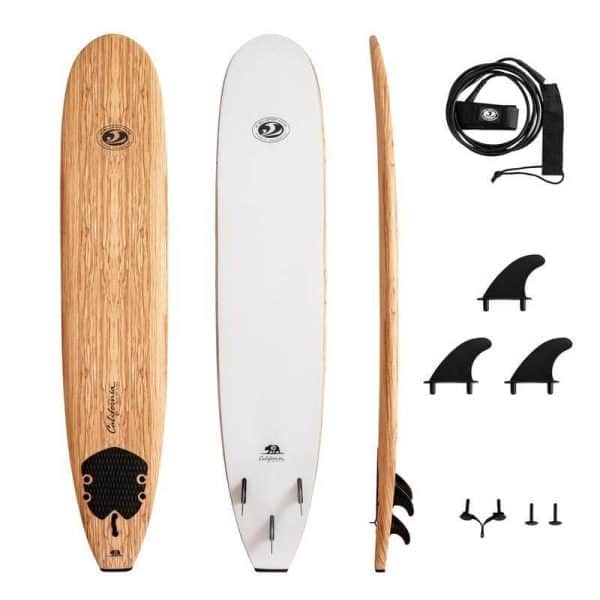 9 cbc california 108 wood graphic foam surfboard foam surfboard 8 keeper sports 28099047686329