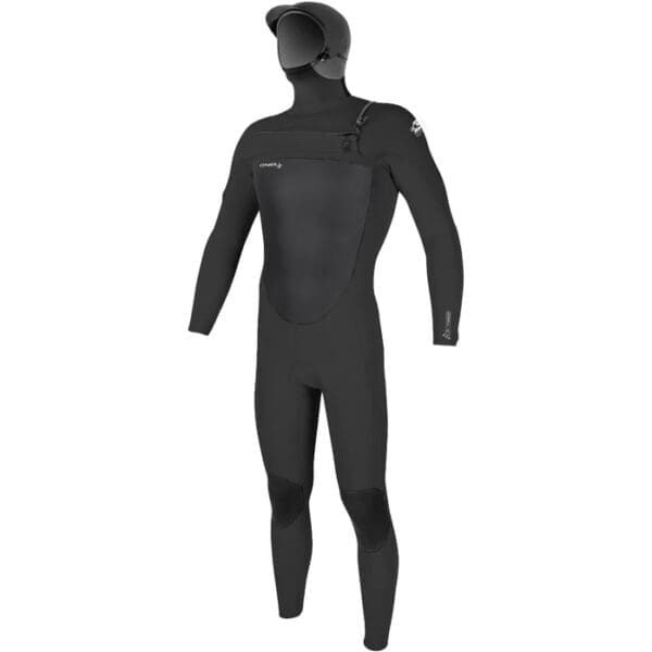 2023 ONeill Mens Epic 654mm Chest Zip Hooded Wetsuit Black 5377